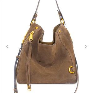 Rebecca Minkoff M.A.B. Hobo | Porcini Suede | NWT